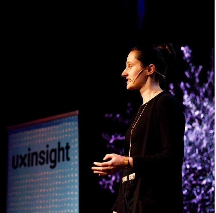 Colette Kolenda at a conference